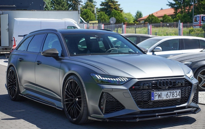 Audi RS6 cena 600000 przebieg: 17000, rok produkcji 2022 z Miasteczko Śląskie małe 436